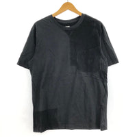 半袖Tシャツ スウェード切替S/S Tee M ブラック