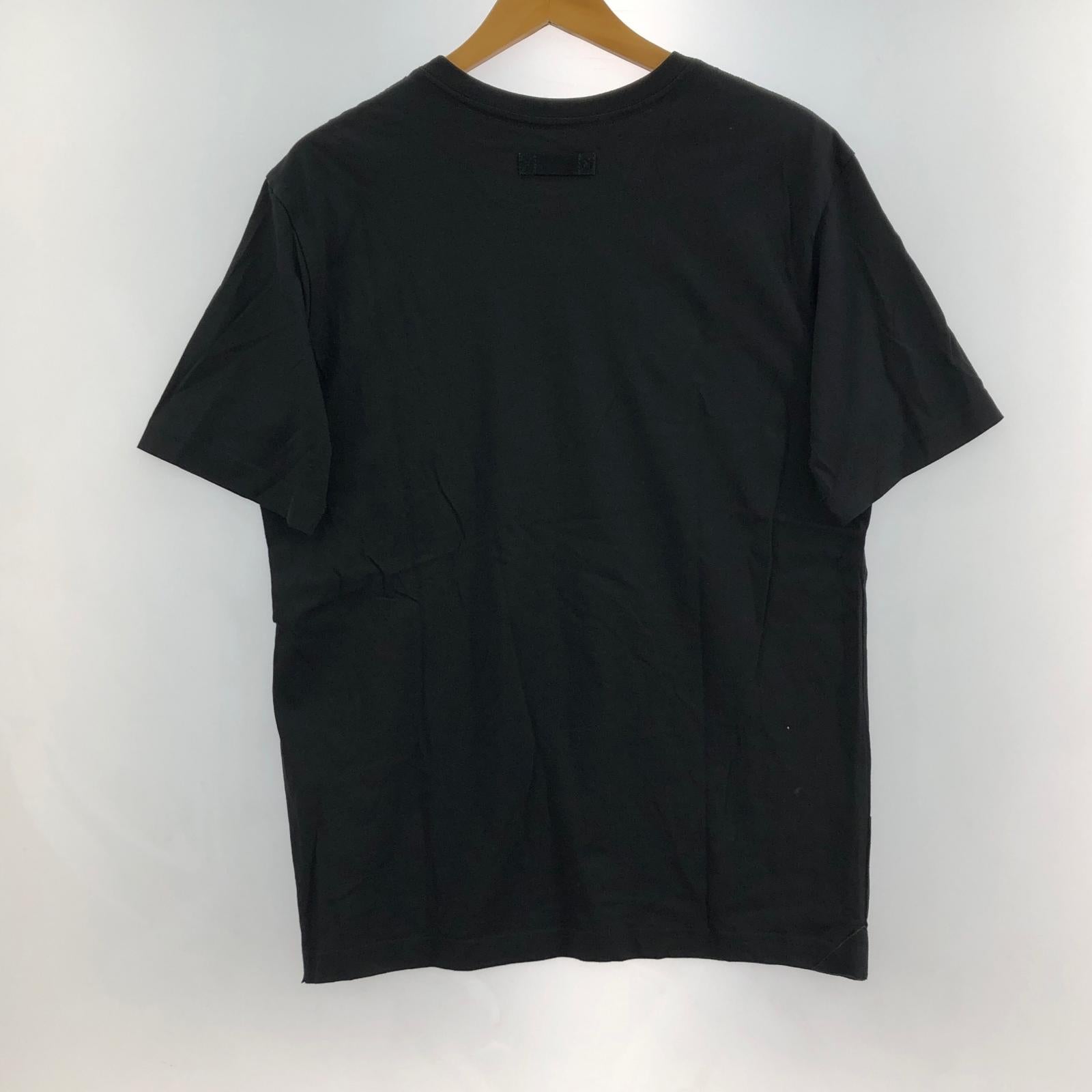 半袖Tシャツ スウェード切替S/S Tee M ブラック