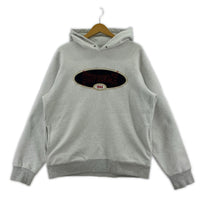 パーカー 18SS Reverse Fleece Hooded M グレー M ホワイト