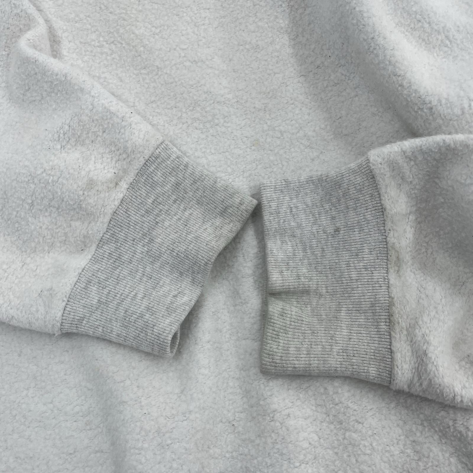 パーカー 18SS Reverse Fleece Hooded M グレー M ホワイト