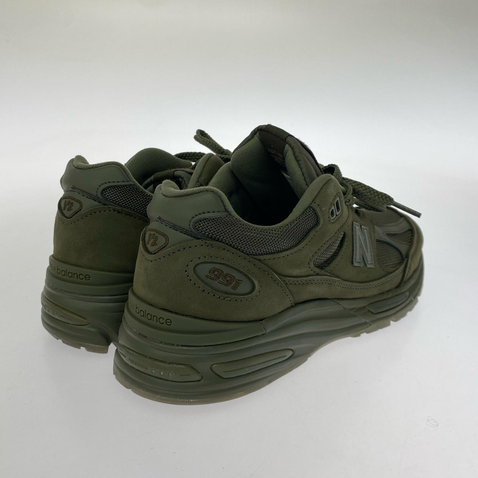スニーカー ×STONE ISLAND 991V2 Ghost 25cm カーキ