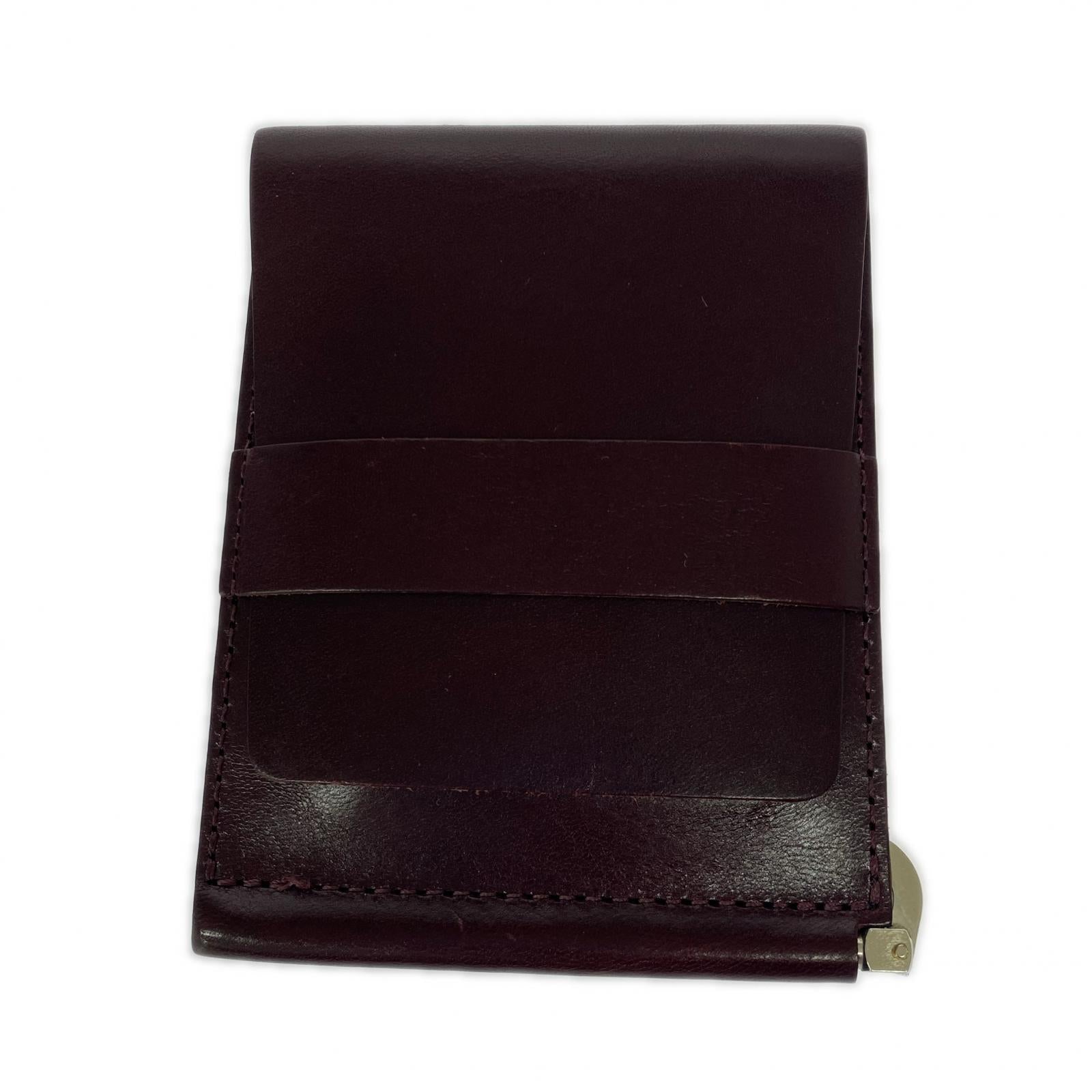 コンパクトウォレット RELAXFIT Benjamin 革財布 レッド