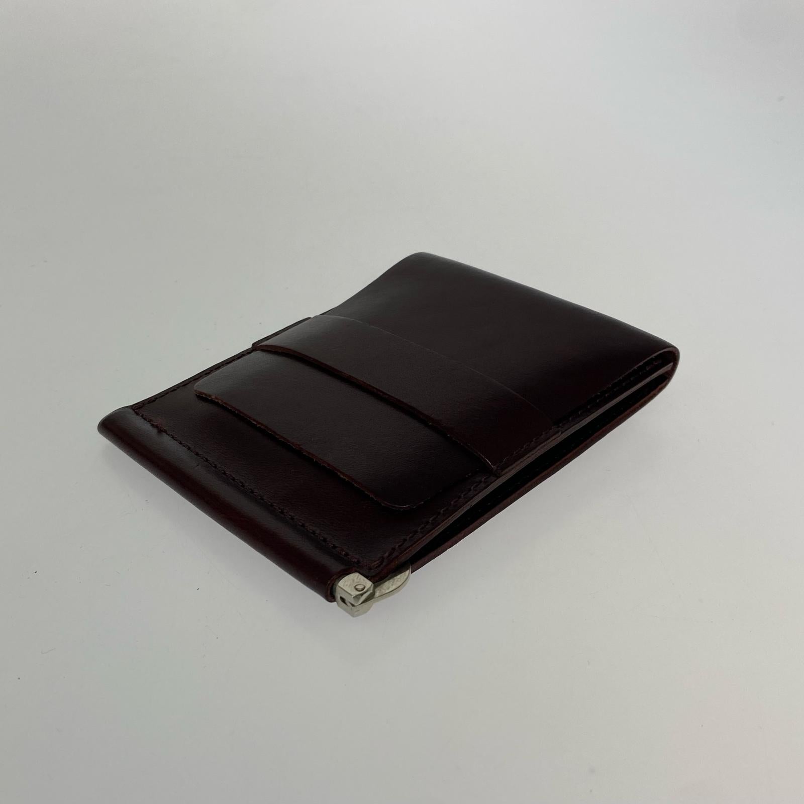 コンパクトウォレット RELAXFIT Benjamin 革財布 レッド