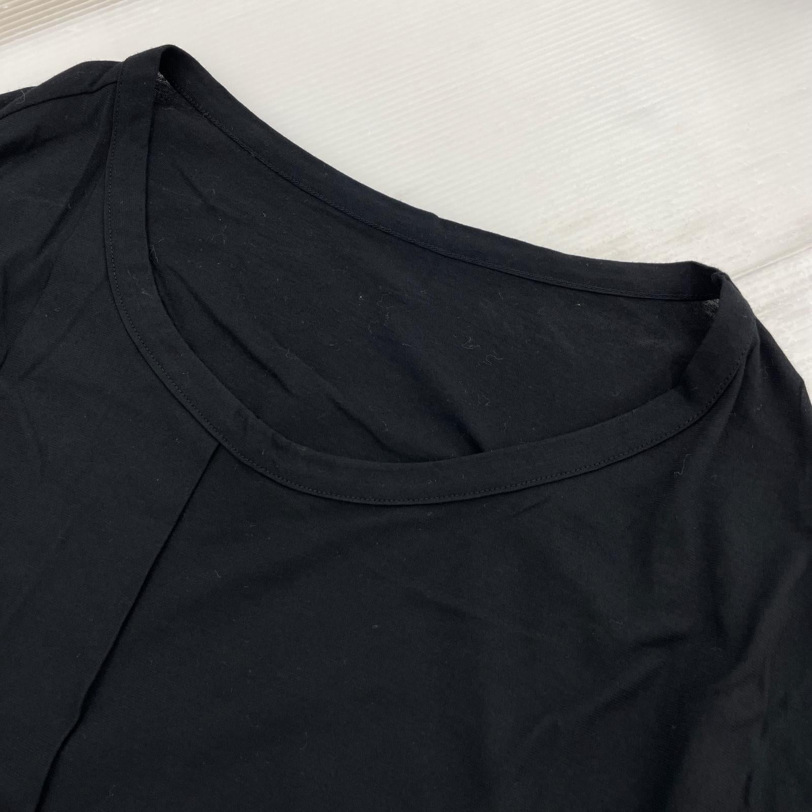 半袖Tシャツ yohji yamamoto ヨウジヤマモト -2 FZ-T85-097 2 ブラック