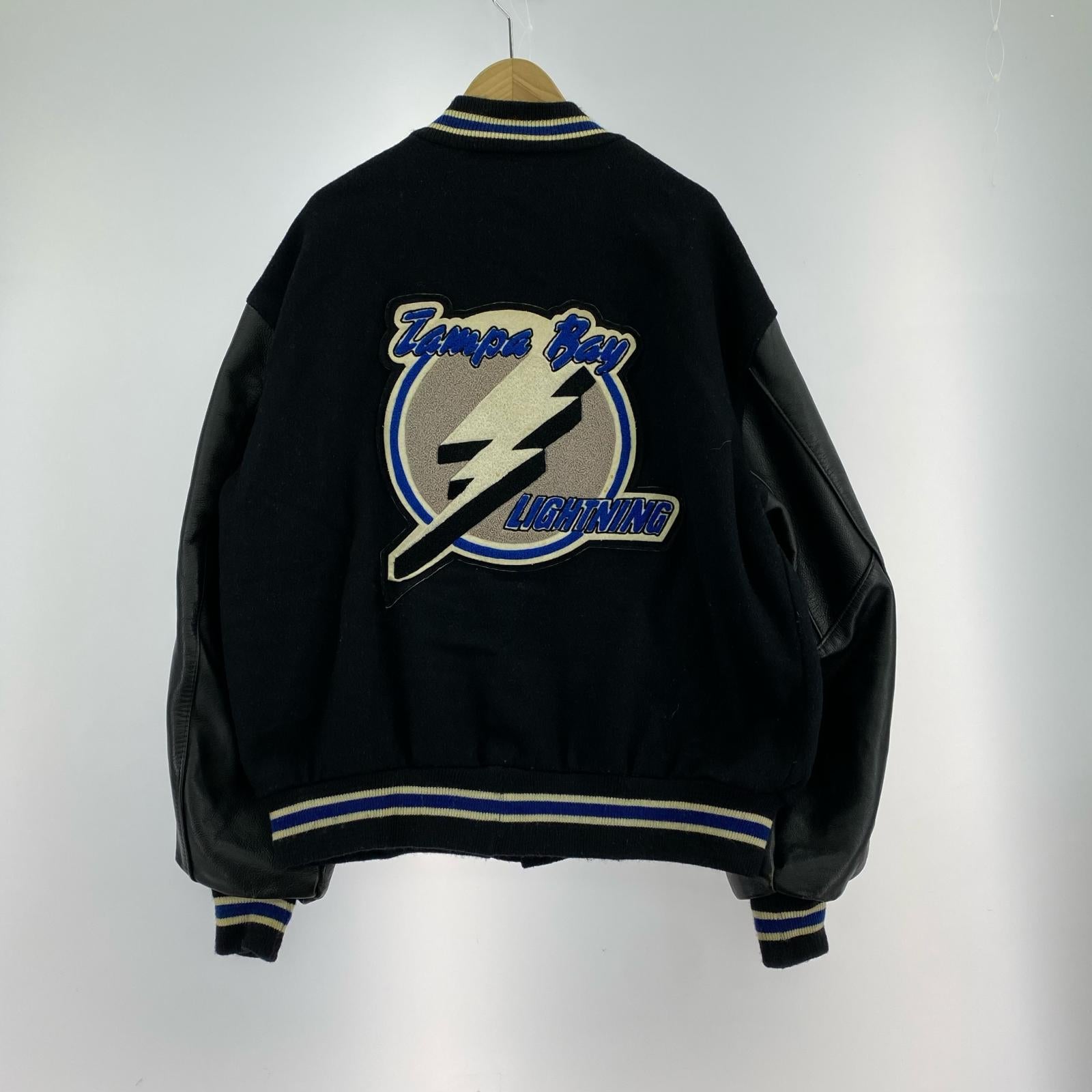 ジャケット DeLONG NHL スタジャン (XL) ブラック