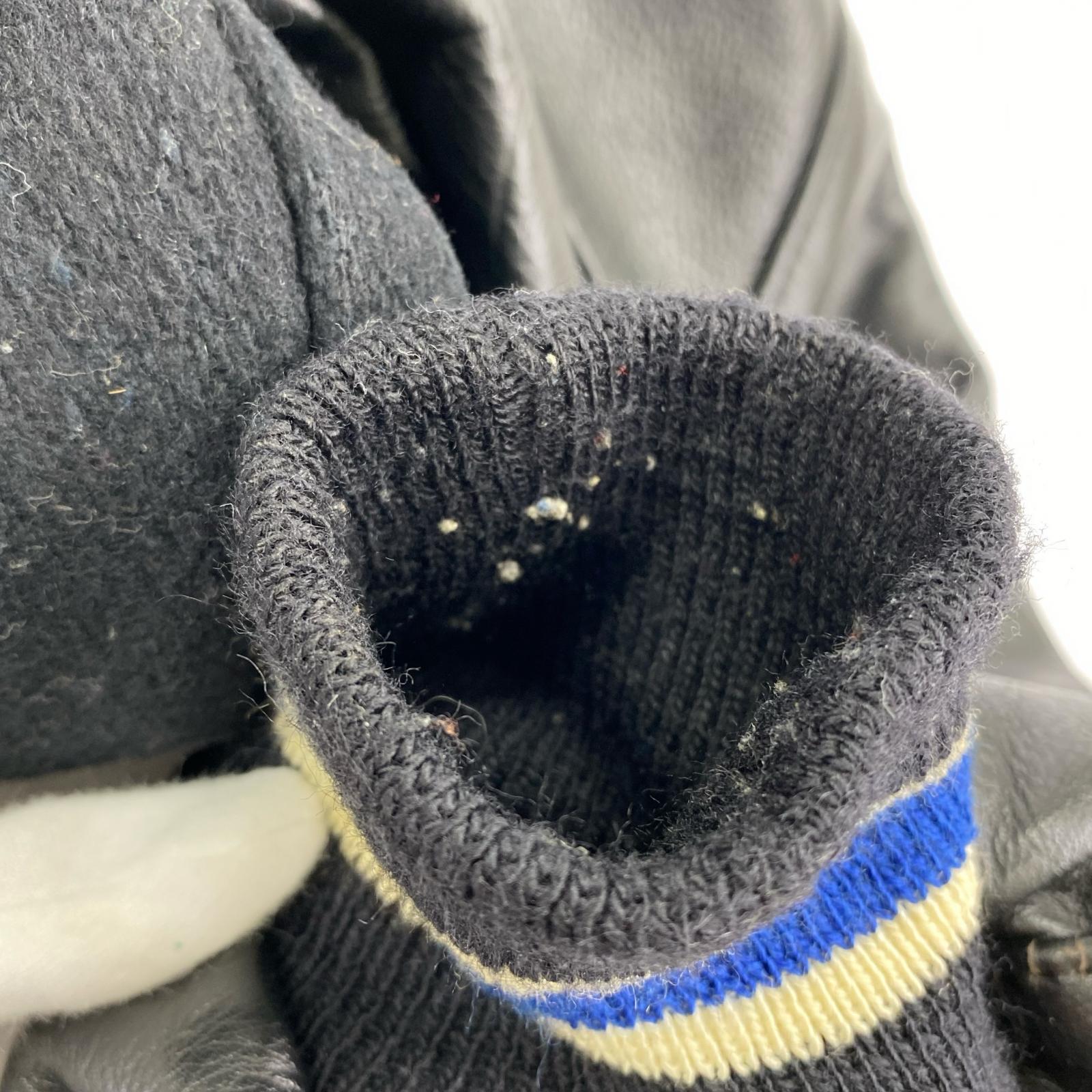 ジャケット DeLONG NHL スタジャン (XL) ブラック