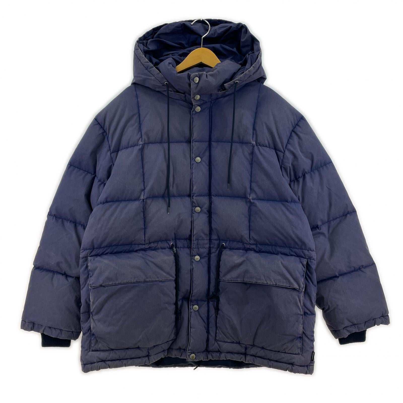 ダウンジャケット FADED DOWN JACKET 紫 L L
