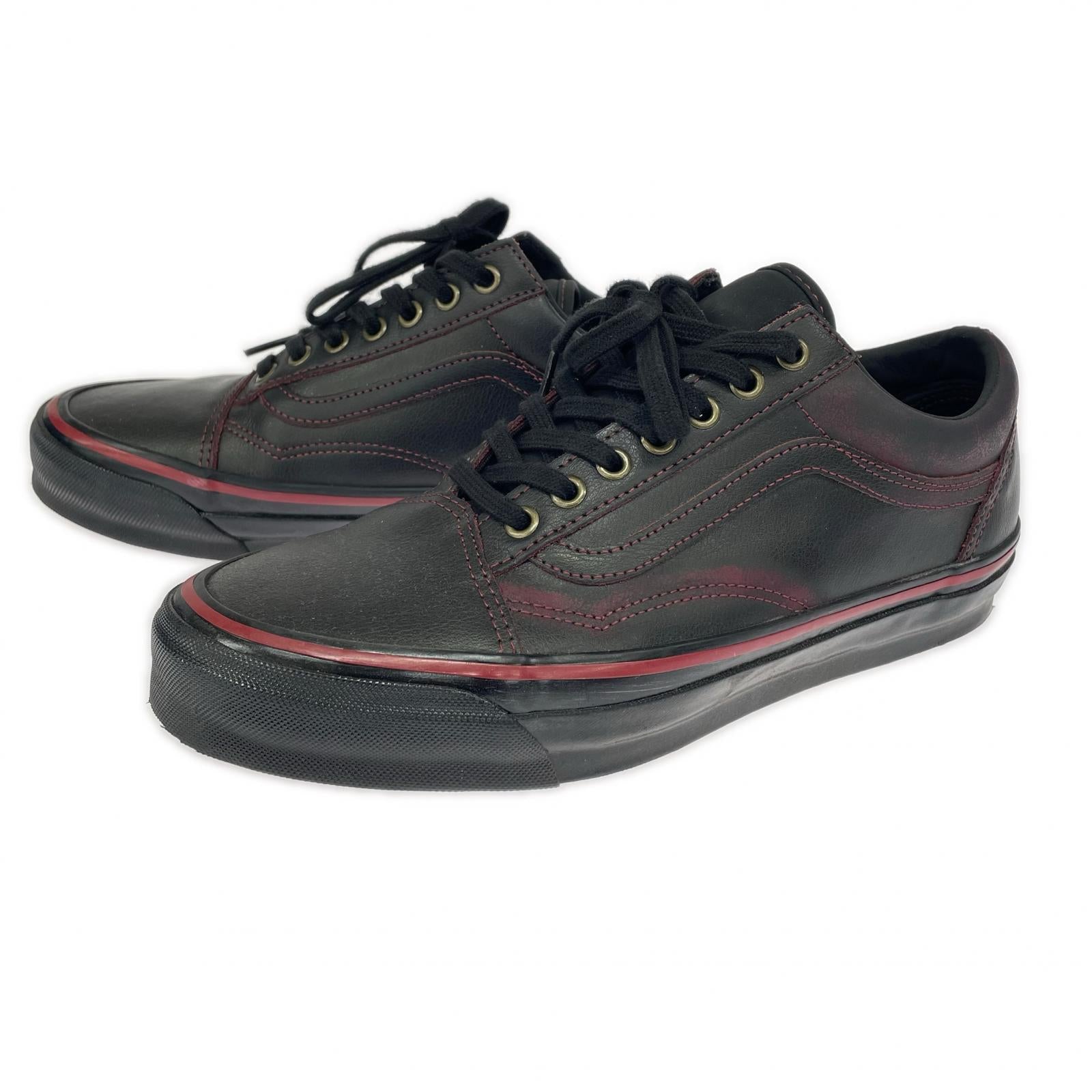 スニーカー Premium Old Skool Leather (27.5cm) 27.5cm (US9 1/2 UK9 EU45) ブラック