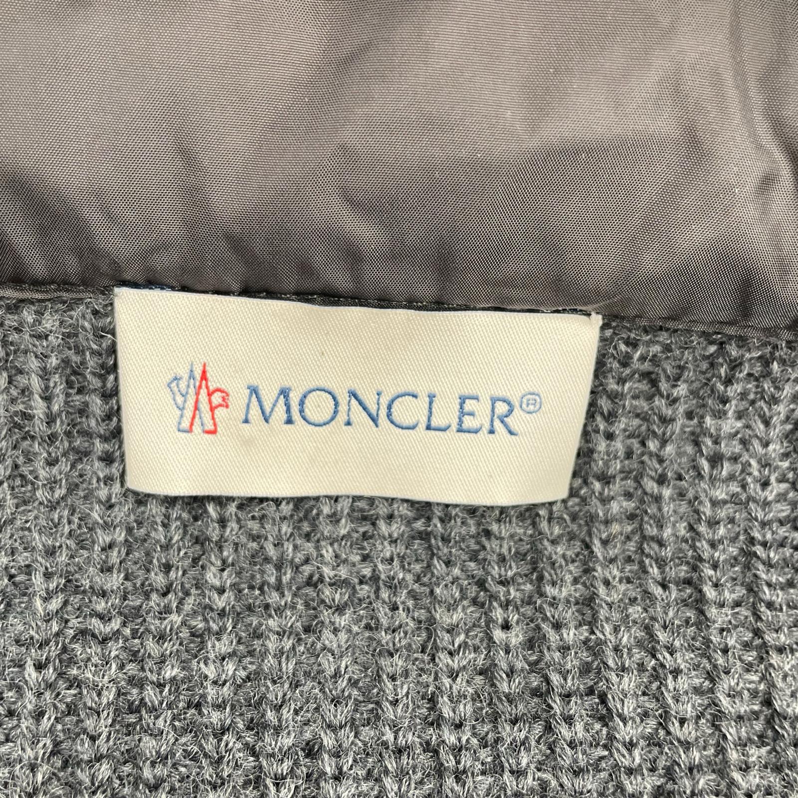 ダウンジャケット MAGLIONE TRICOT CARDIGAN (S) S グレー