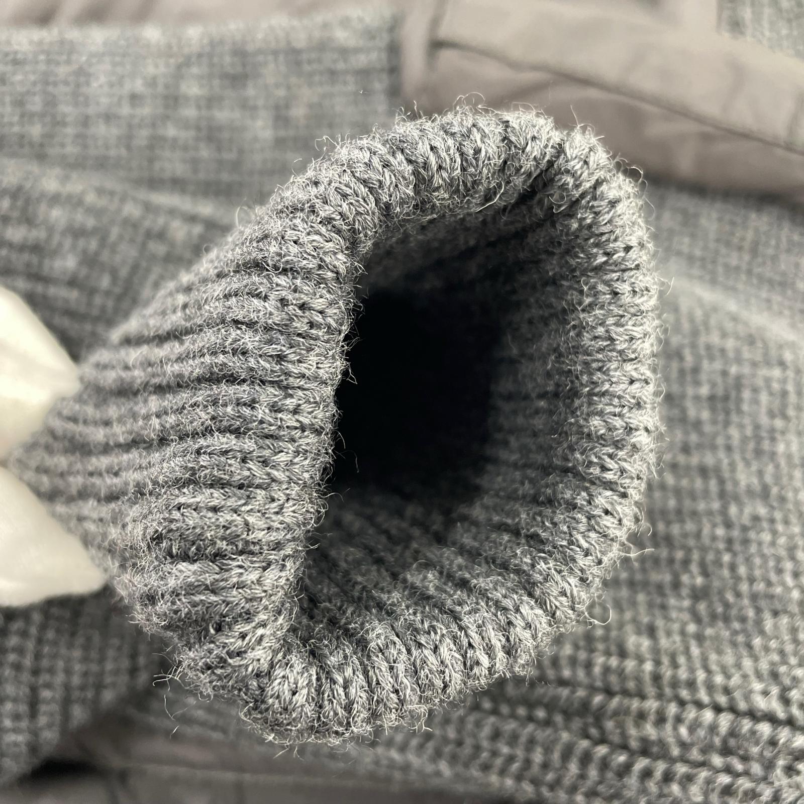 ダウンジャケット MAGLIONE TRICOT CARDIGAN (S) S グレー