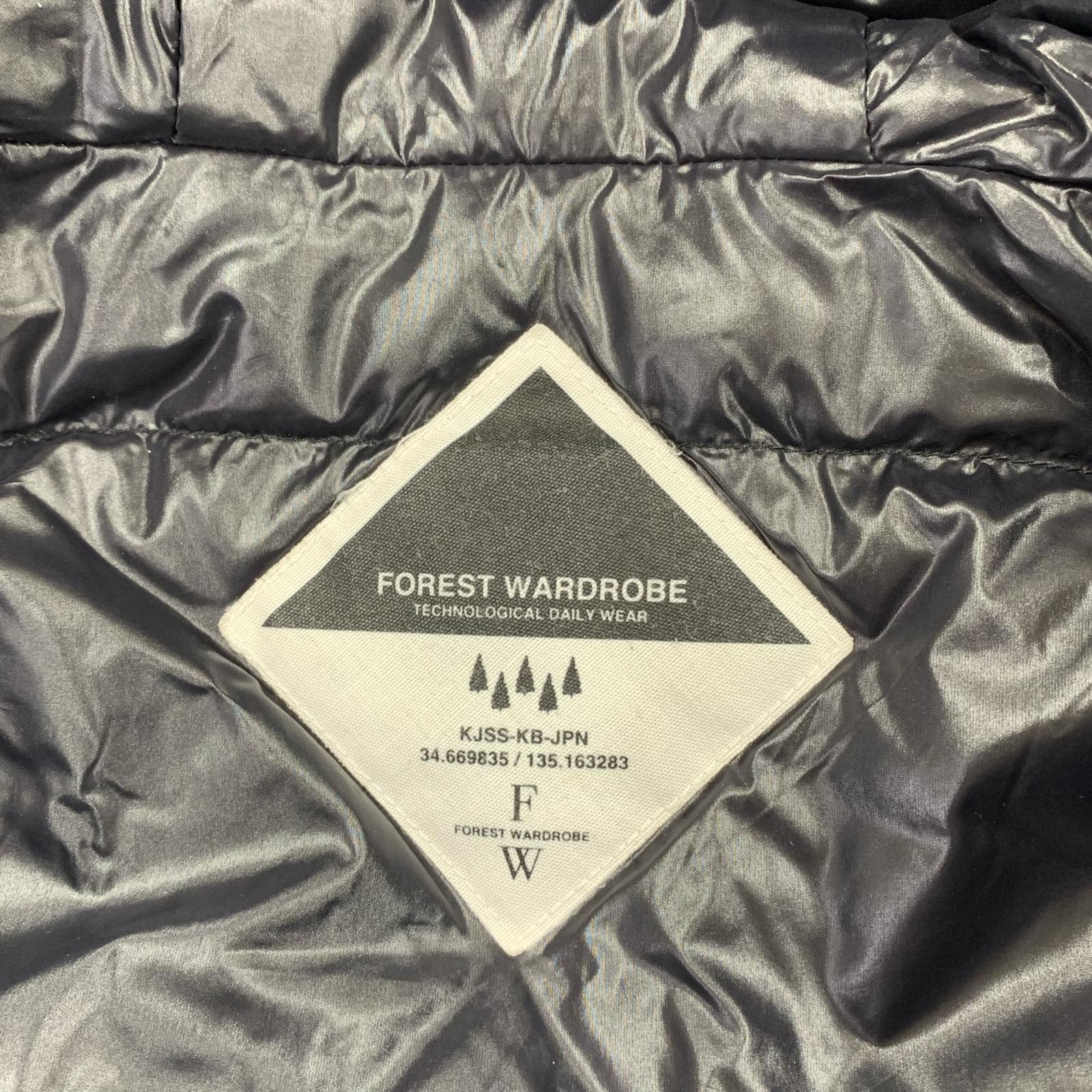 ダウンジャケット forest wardrobe ダウンジャケット L ブラック