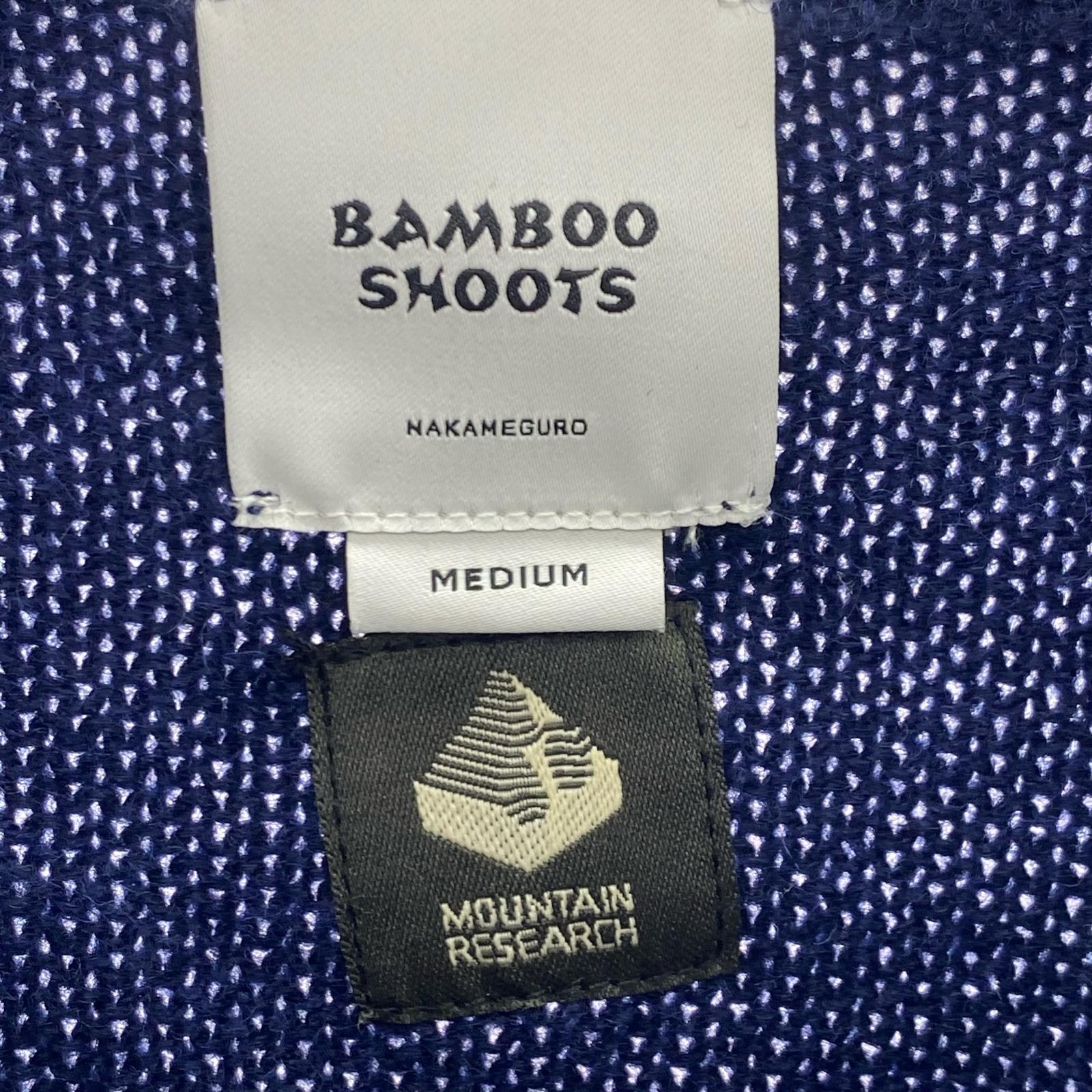 ニット BAMBOO SHOOTS ニット 紺 M M ネイビー
