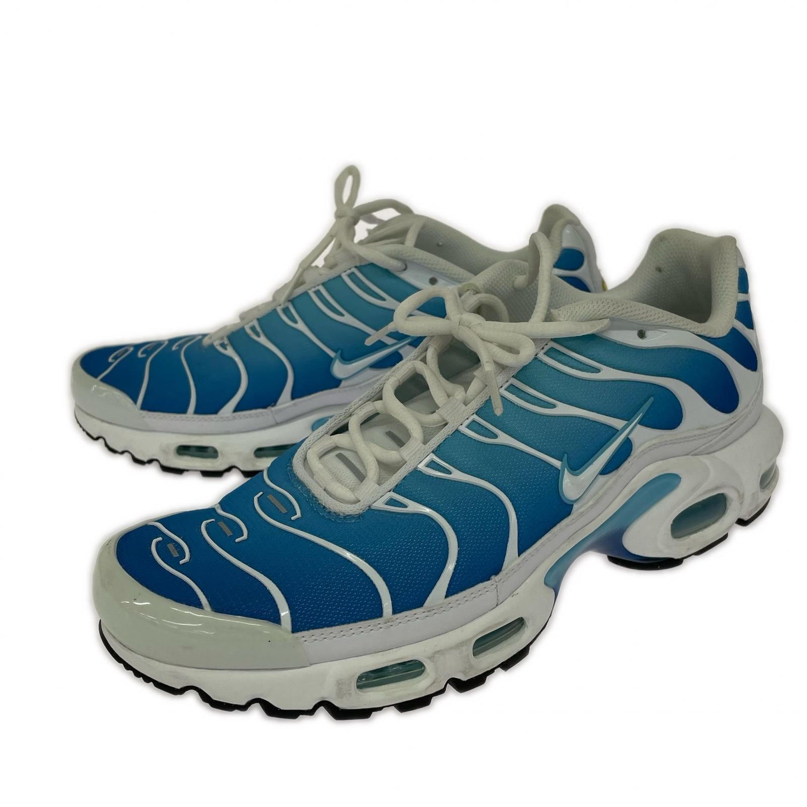 スニーカー NIKE AIR MAX PLUS BATTLE BLUE 852630-411 27cm (US9 UK8 1/2 EU44)