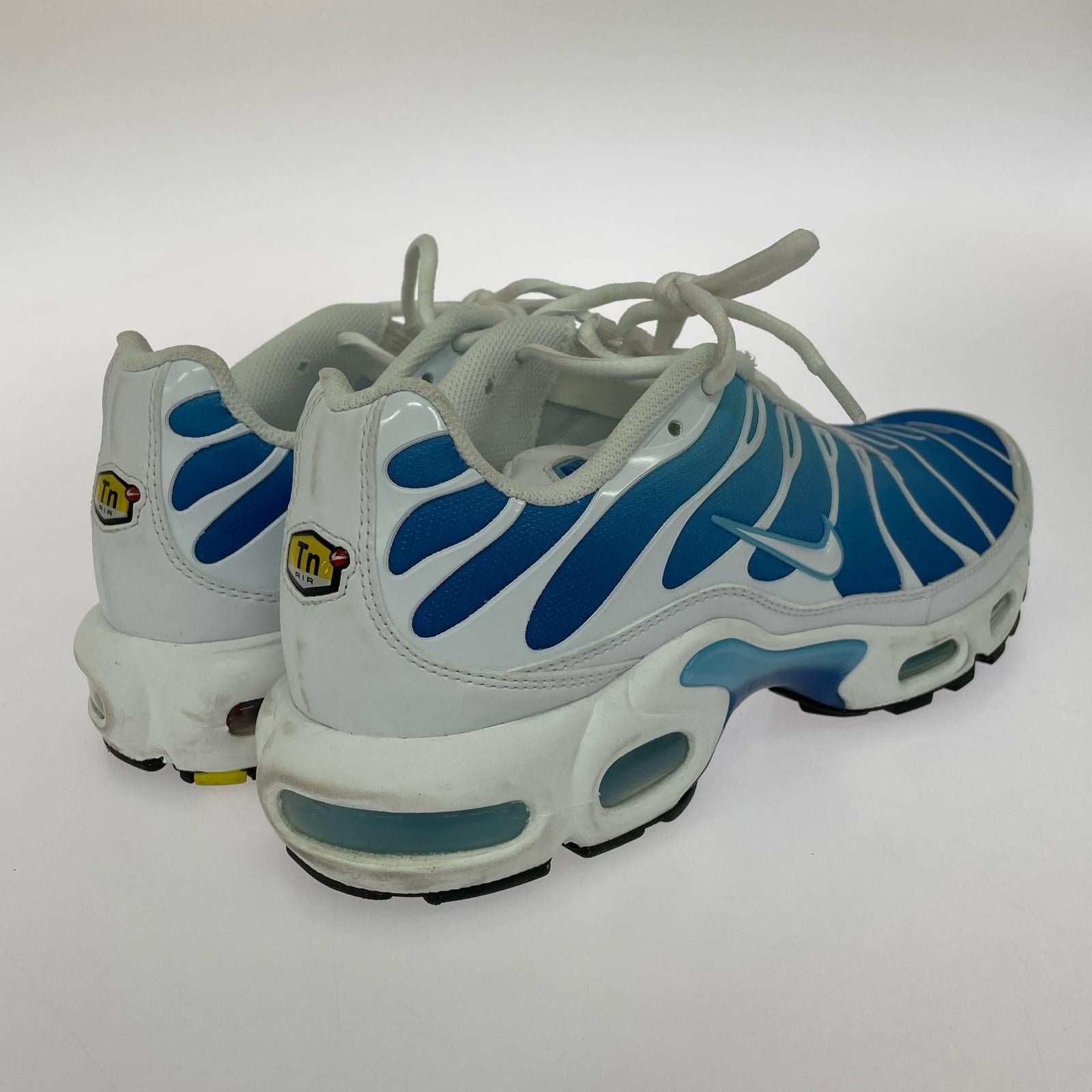 スニーカー NIKE AIR MAX PLUS BATTLE BLUE 852630-411 27cm (US9 UK8 1/2 EU44)