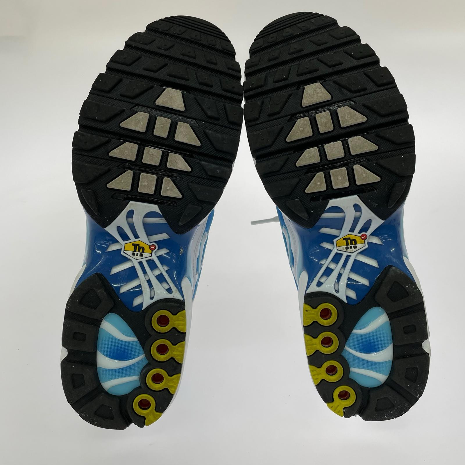 スニーカー NIKE AIR MAX PLUS BATTLE BLUE 852630-411 27cm (US9 UK8 1/2 EU44)