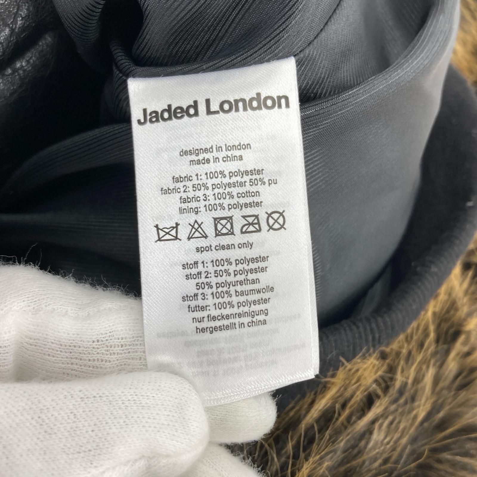 ジャケット JADED LONDON ファージャケット S ブラウン