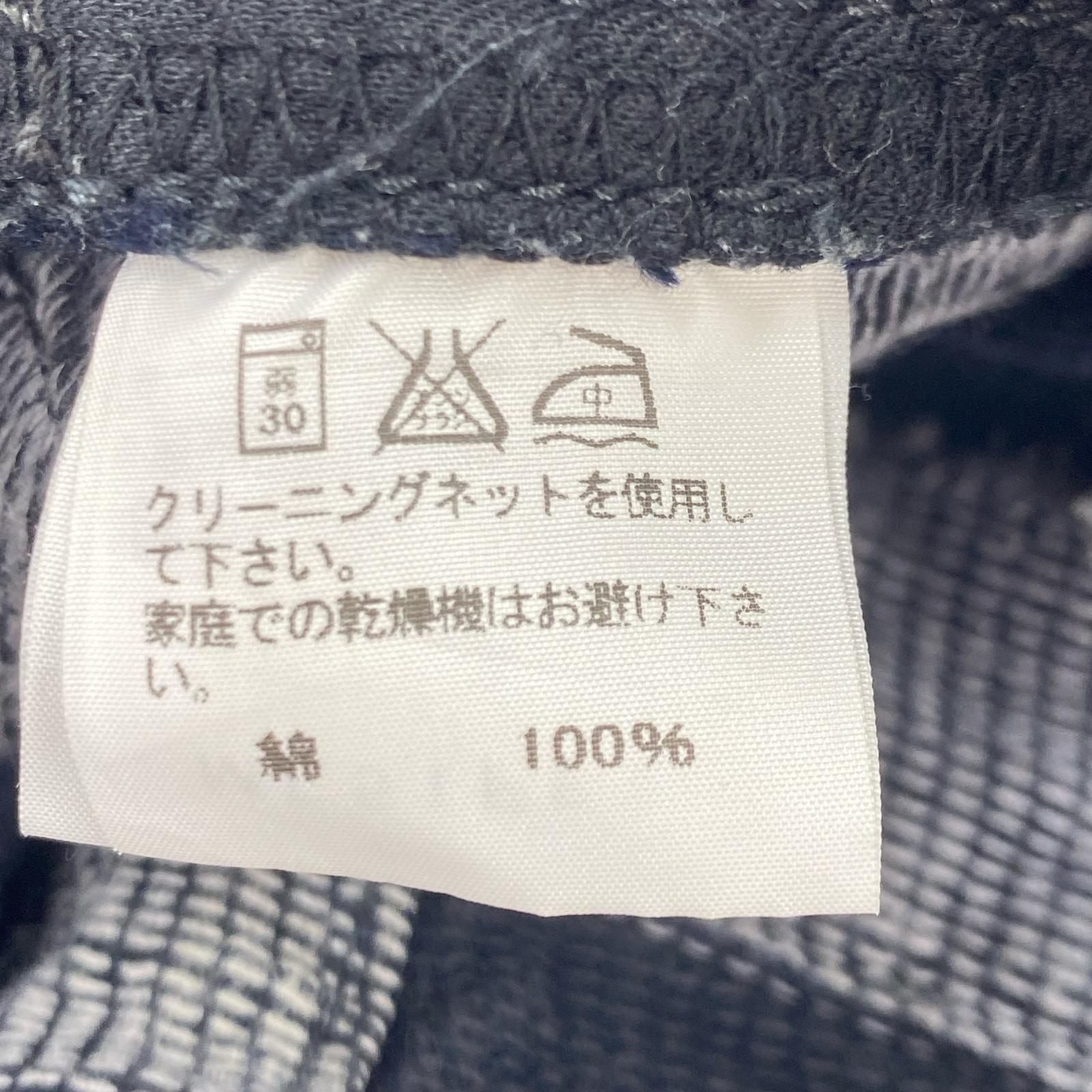デニムパンツ グラフィックジャガードデニムパンツ 3 3 ネイビー