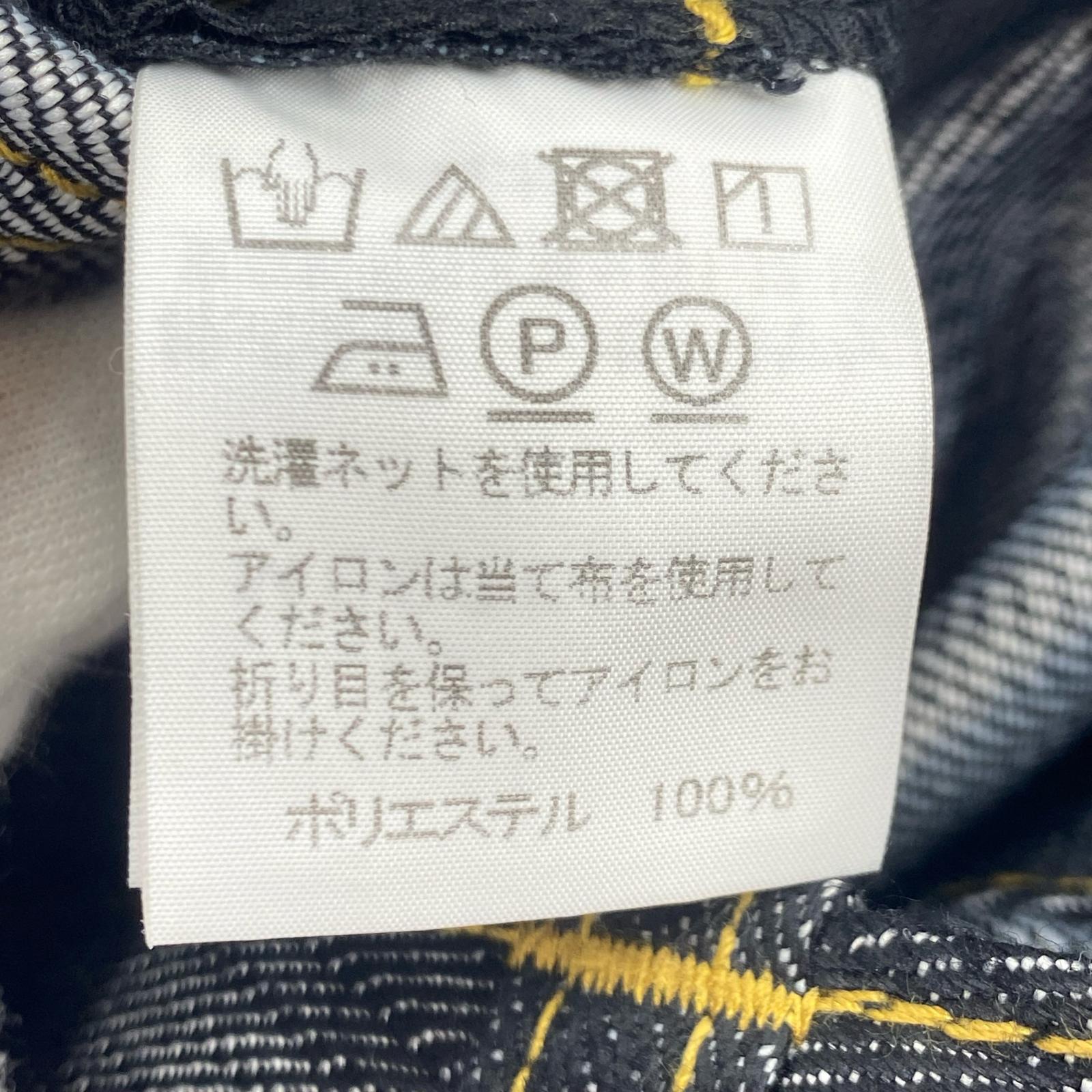 デニムパンツ 20SS FLAT DENIM PANTS 2 2 ブラック
