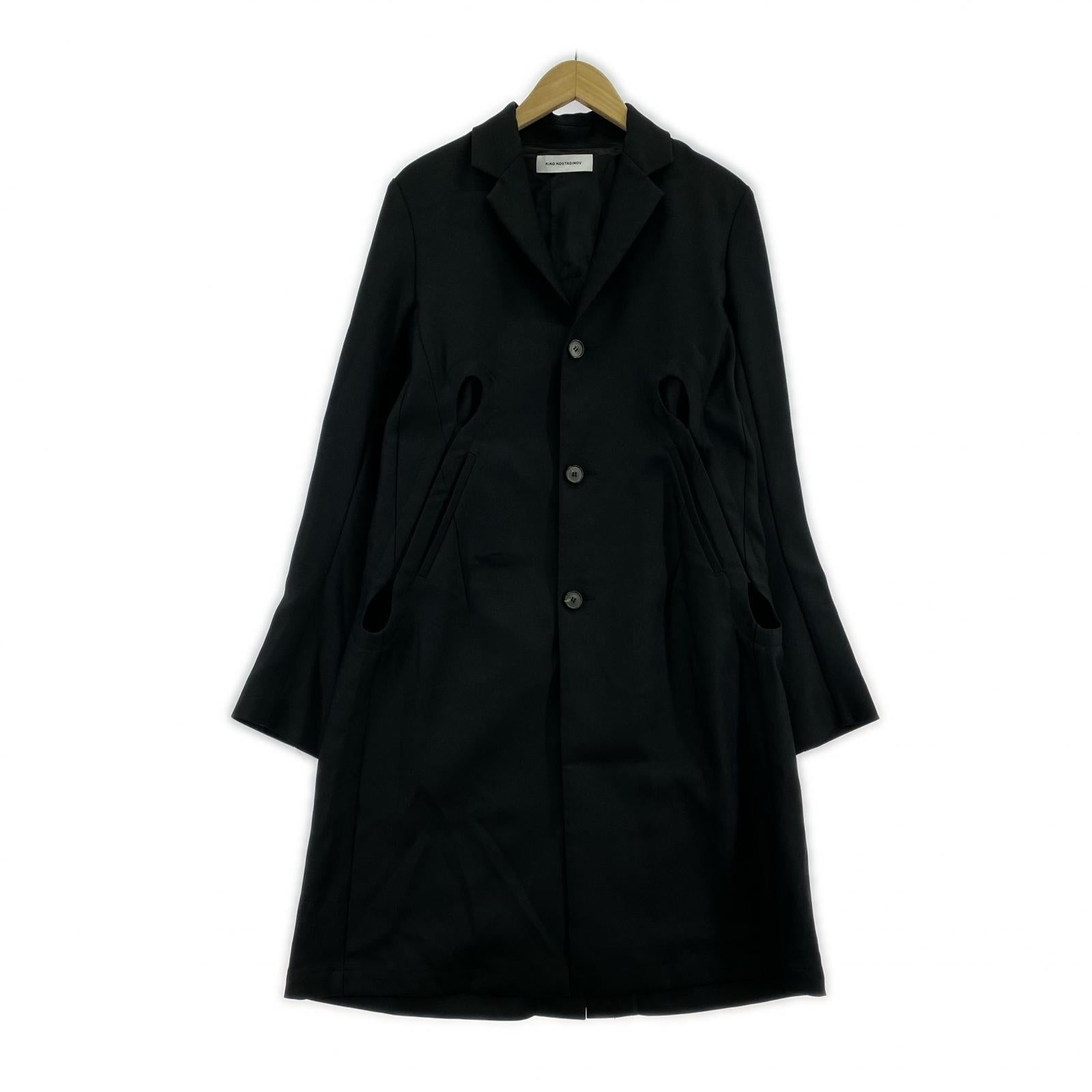 テーラードジャケット Kiko Kostadinov 19SS Panchali Key Blazer S ブラック