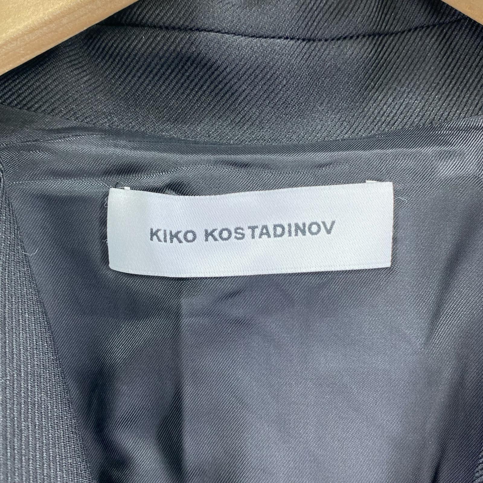 テーラードジャケット Kiko Kostadinov 19SS Panchali Key Blazer S ブラック