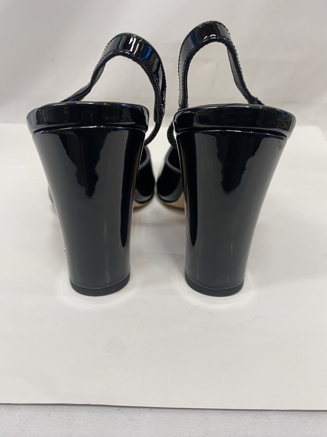 chanel スリングバックシューズ 黒