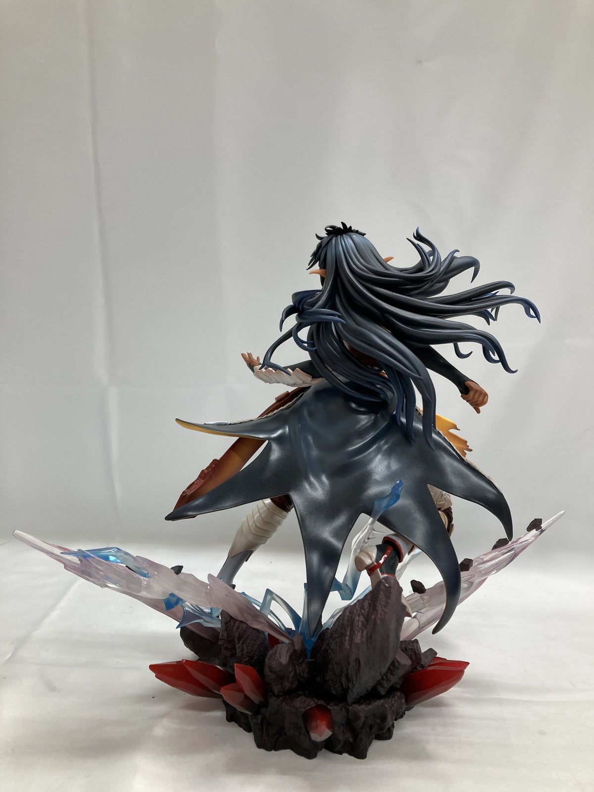 クロコレザーカードケース ブラック