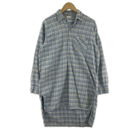 長袖シャツ REST' THEL 60s頃 グランパシャツ ブルー