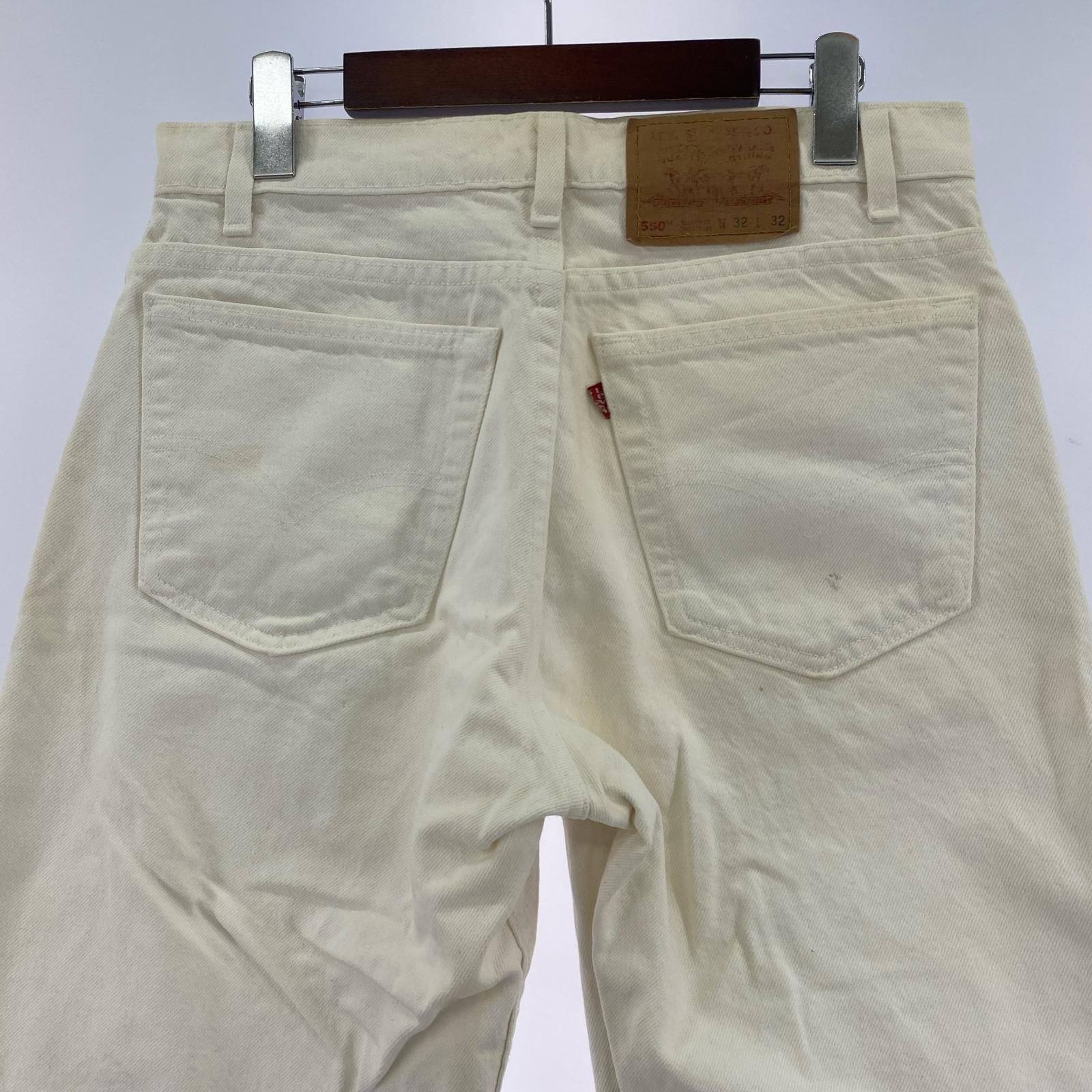 デニムパンツ 90s 550 裏525 ホワイトデニム(W32) 32 ホワイト