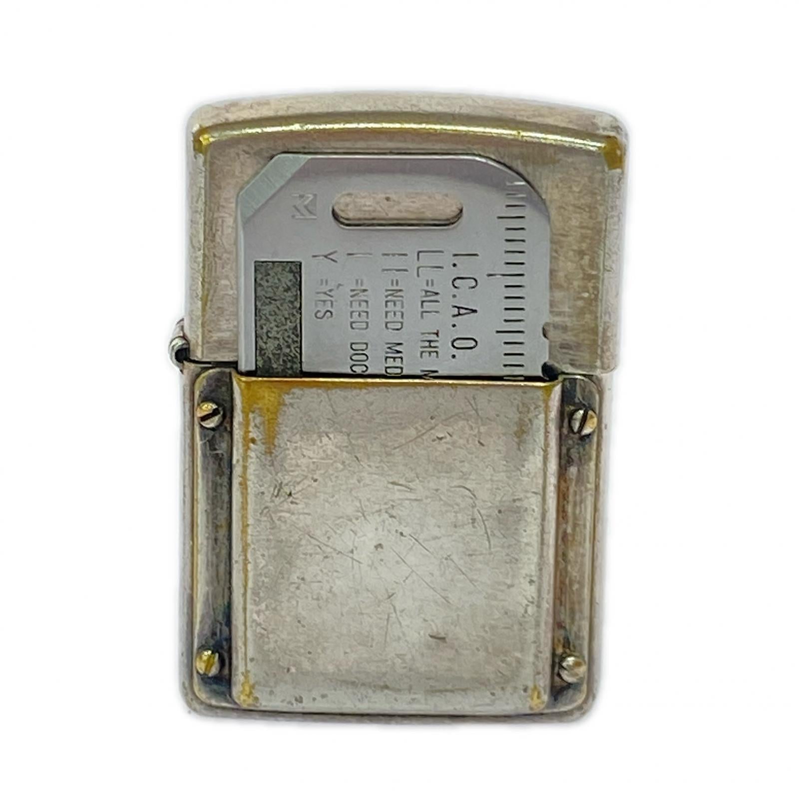 ライター ZIPPO survival gear シルバー