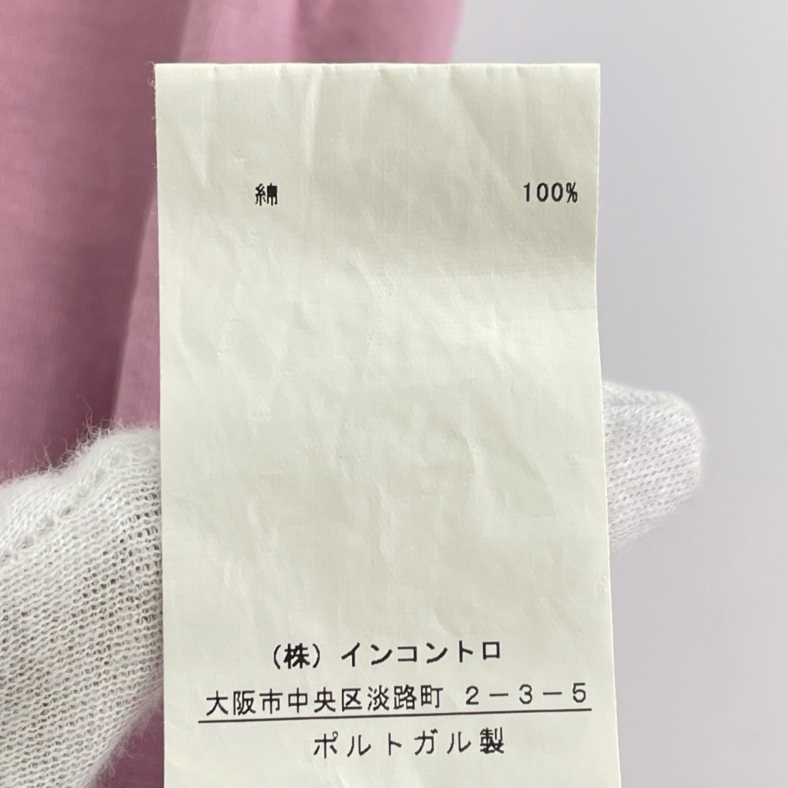 半袖Tシャツ Get a Life! 刺繍 ピンク L ピンク