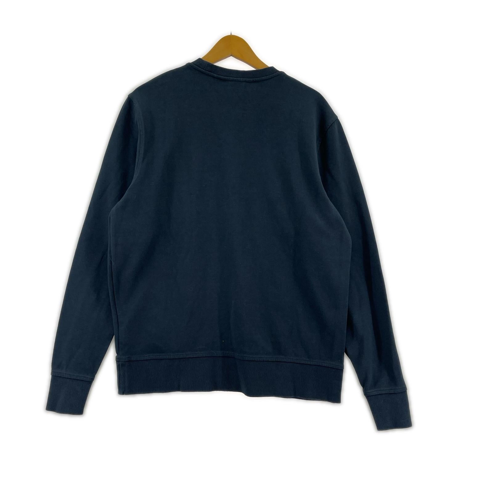 スウェット KORS ワッペン L ブラック