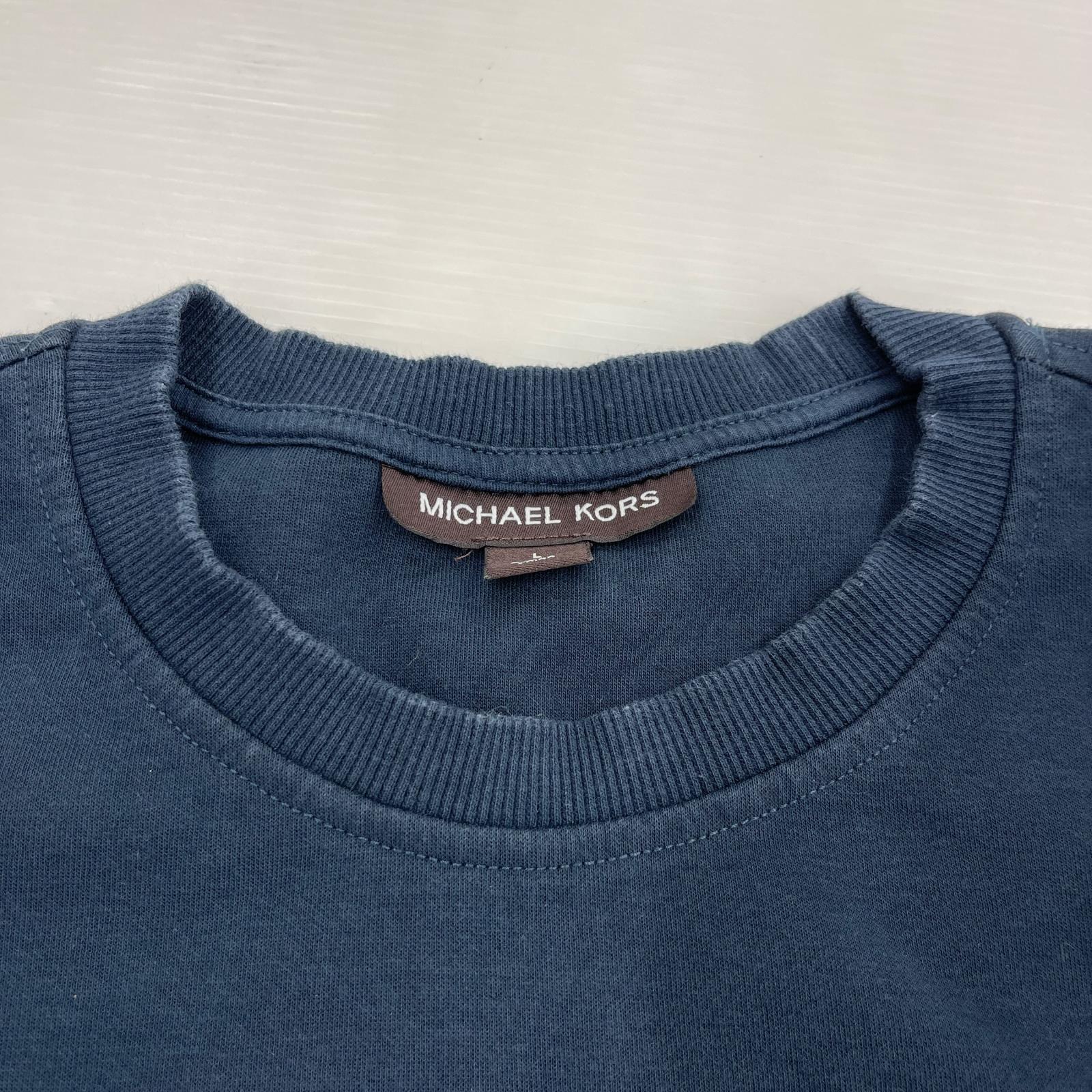 スウェット KORS ワッペン L ブラック