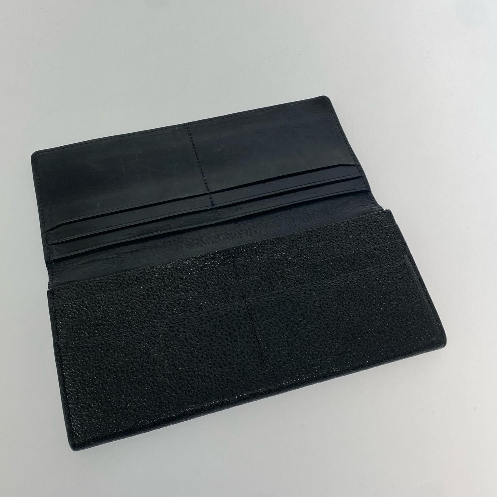 長財布 CIMABUE BLK ブラック