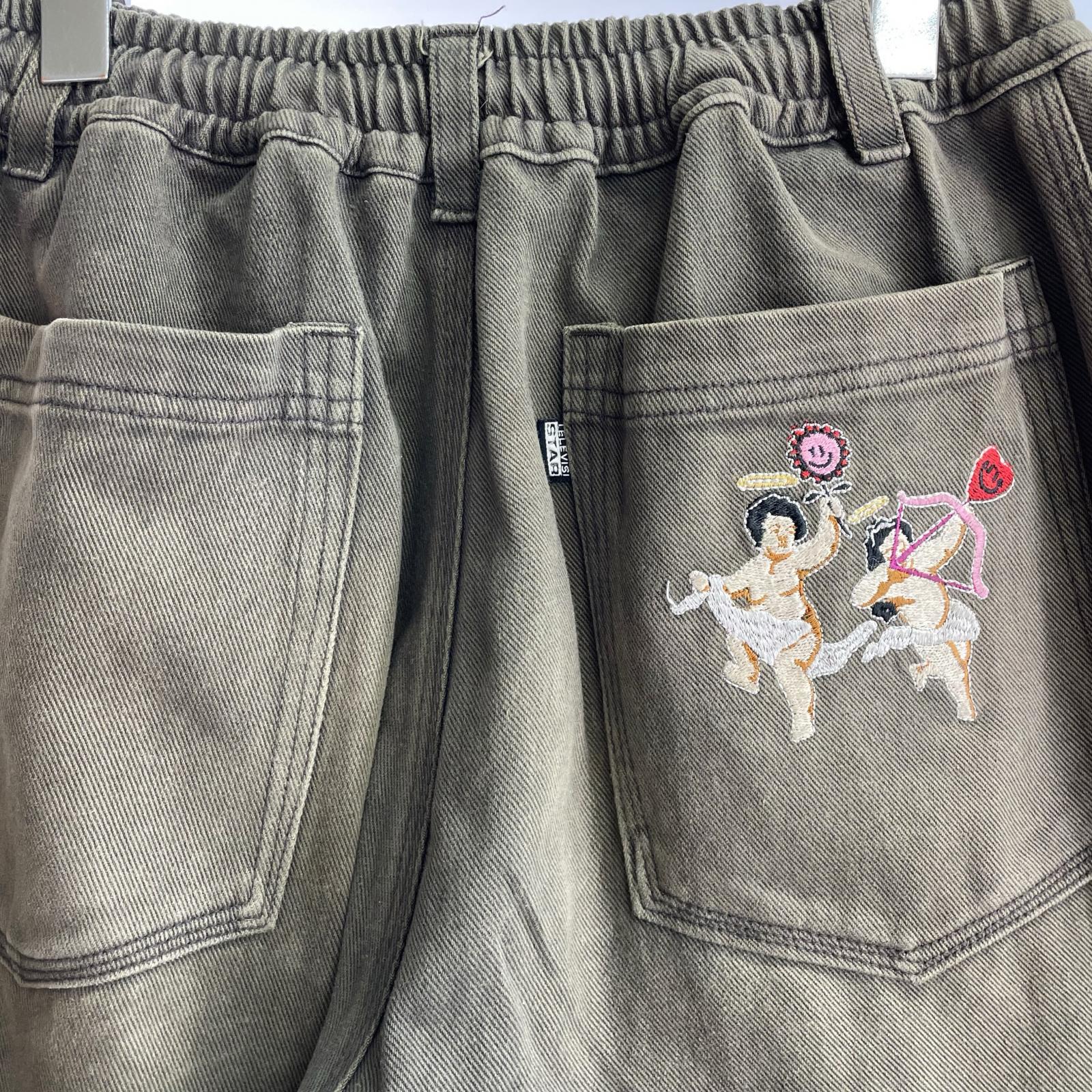パンツ TELEVISISTAR CUPID LOVES PANTS S カーキ