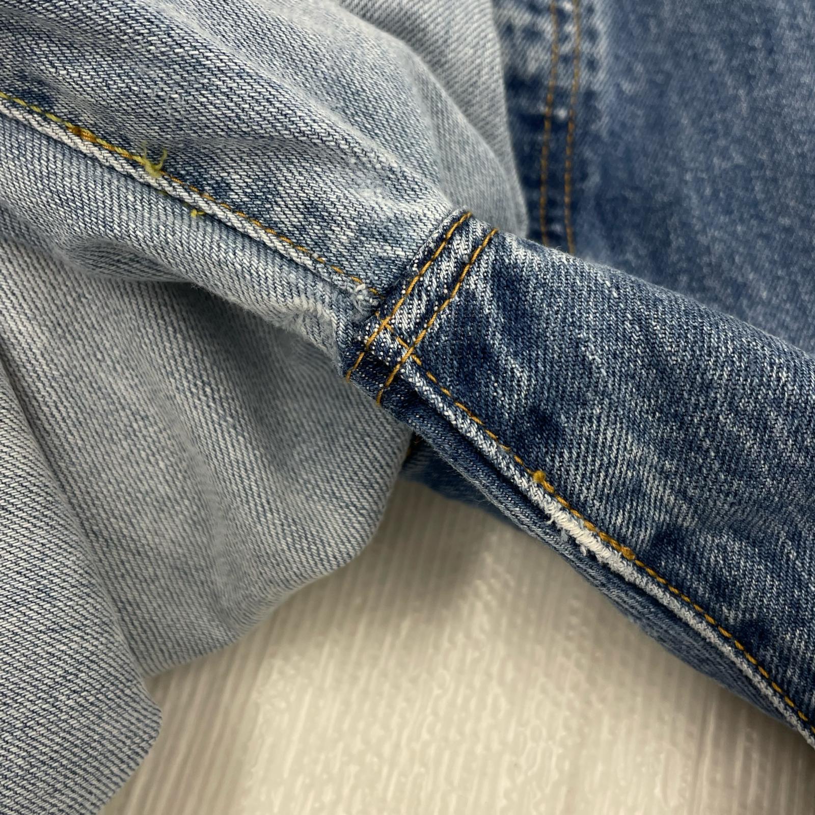デニムパンツ LUCA/LADY LUCK LUCA Levi's 501 再構築デニムパンツ