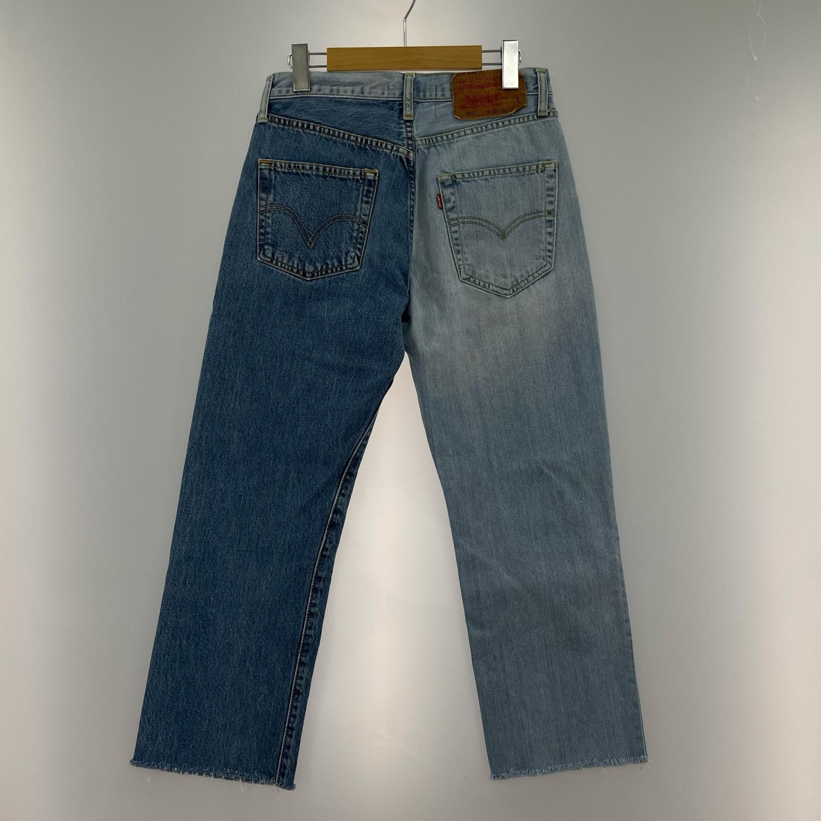 デニムパンツ LUCA/LADY LUCK LUCA Levi's 501 再構築デニムパンツ