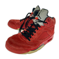 スニーカー AIR JORDAN 5 RETRO RED SUEDE 136027-602 27cm (US9 UK8 1/2 EU44) レッド