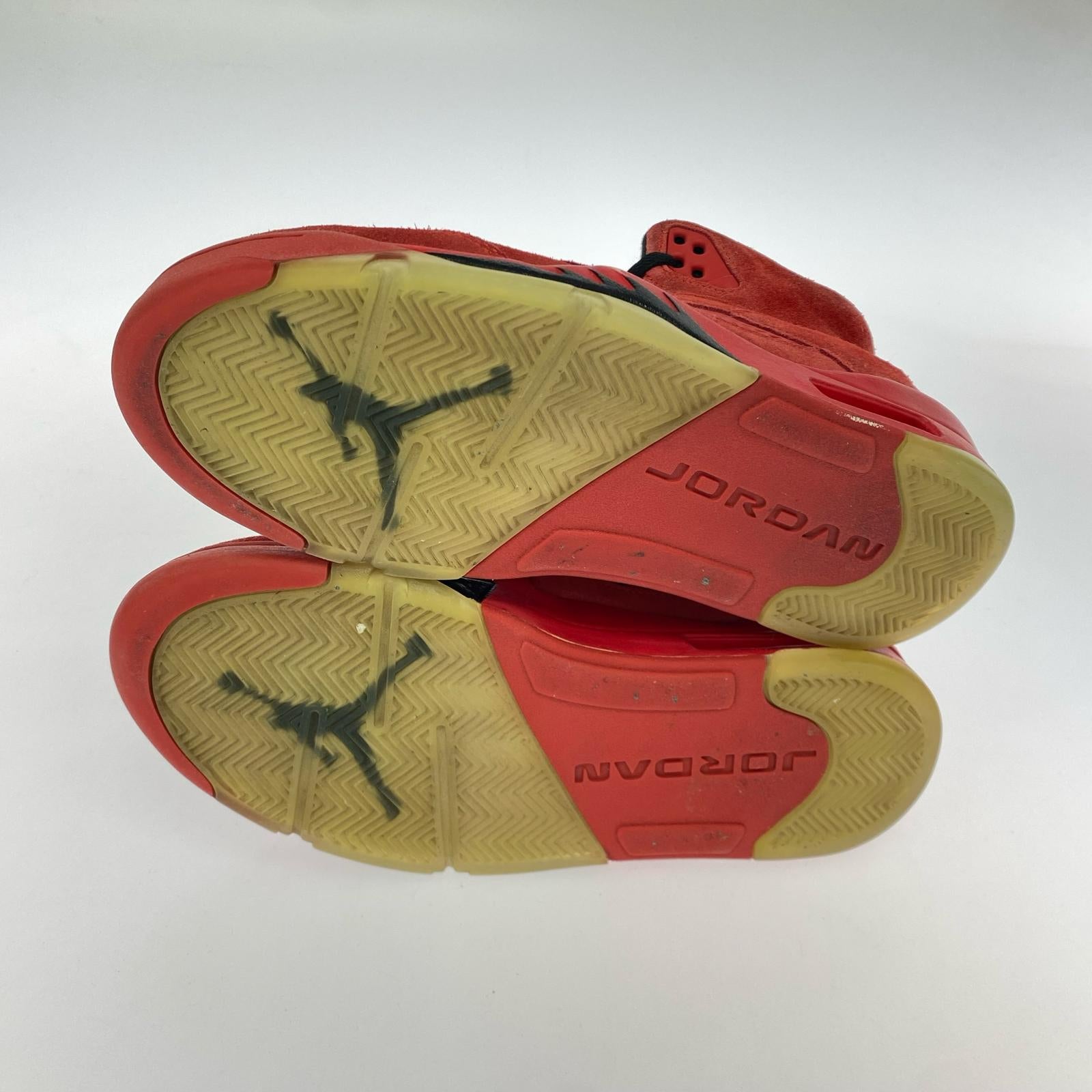 スニーカー AIR JORDAN 5 RETRO RED SUEDE 136027-602 27cm (US9 UK8 1/2 EU44) レッド