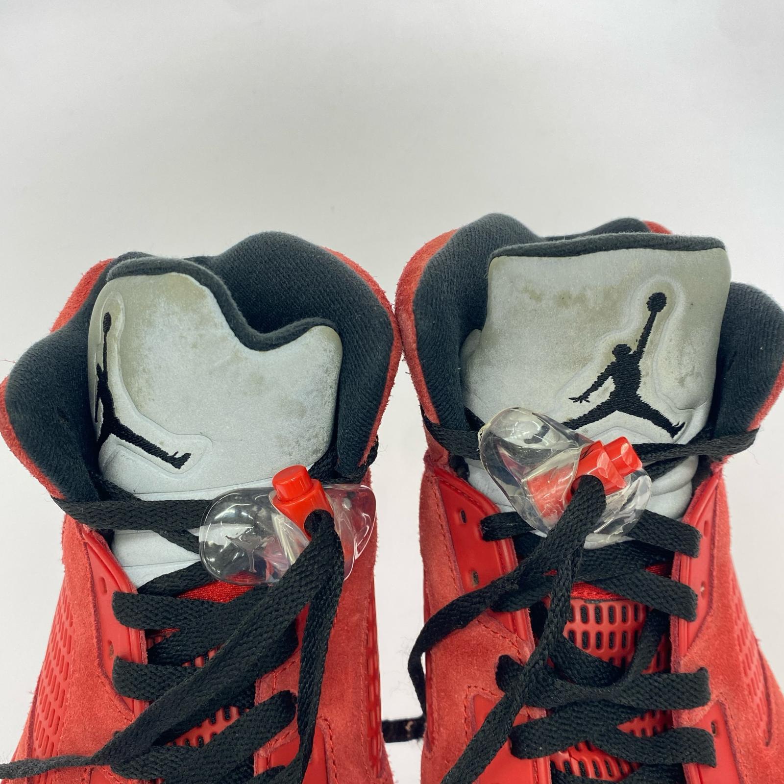 スニーカー AIR JORDAN 5 RETRO RED SUEDE 136027-602 27cm (US9 UK8 1/2 EU44) レッド