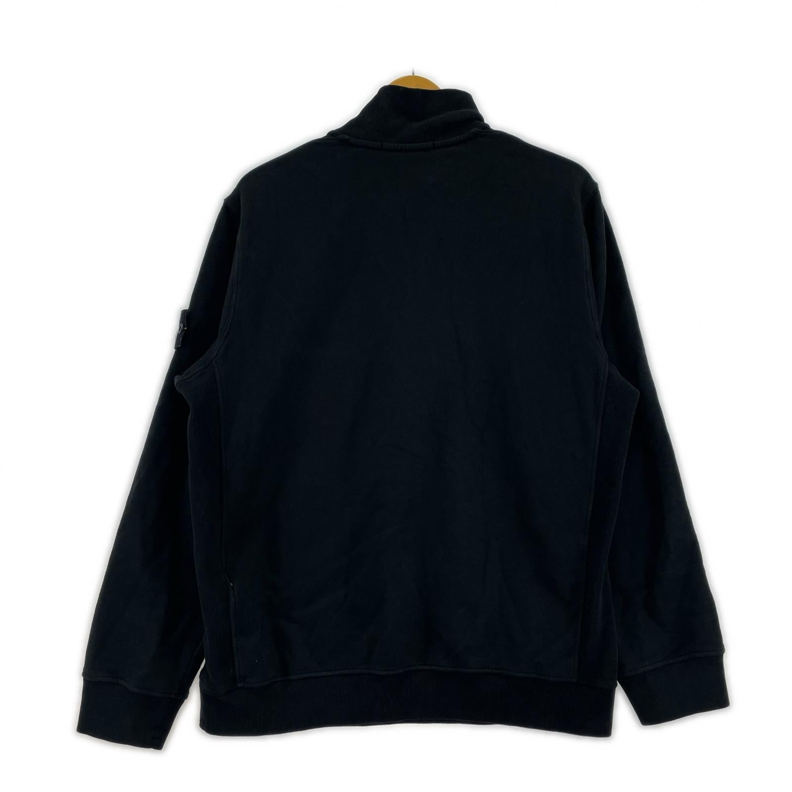 スウェット BRUSHED ORGANIC COTTON FLEECE M ブラック