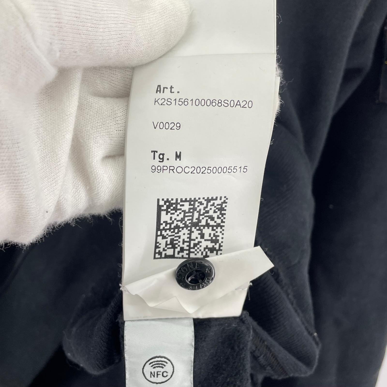 スウェット BRUSHED ORGANIC COTTON FLEECE M ブラック