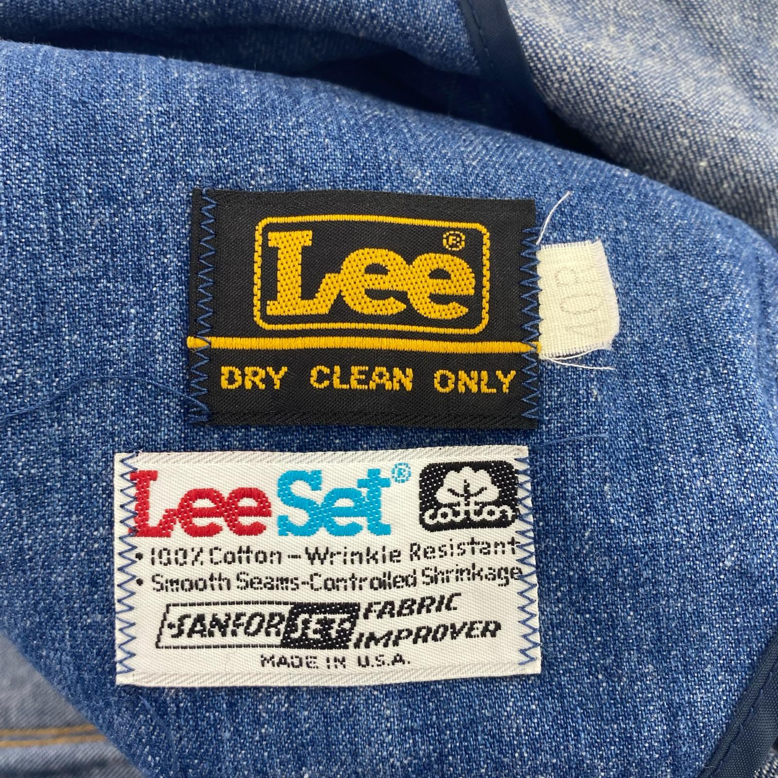 デニムジャケット 70s Lee made in USA ブルー