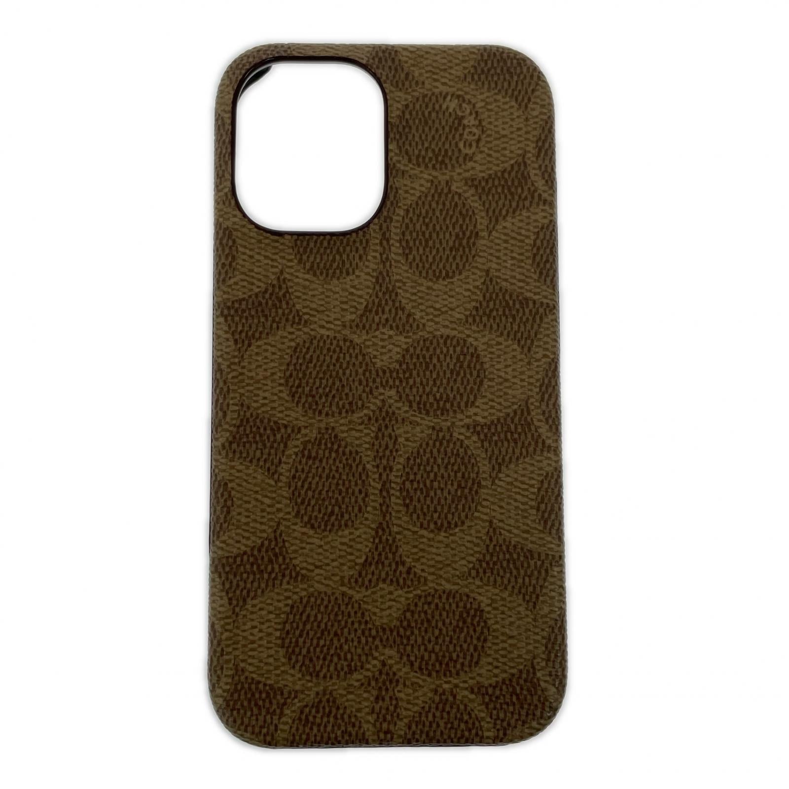 COACH Slim Wrap Case シグネチャータン iPhone16