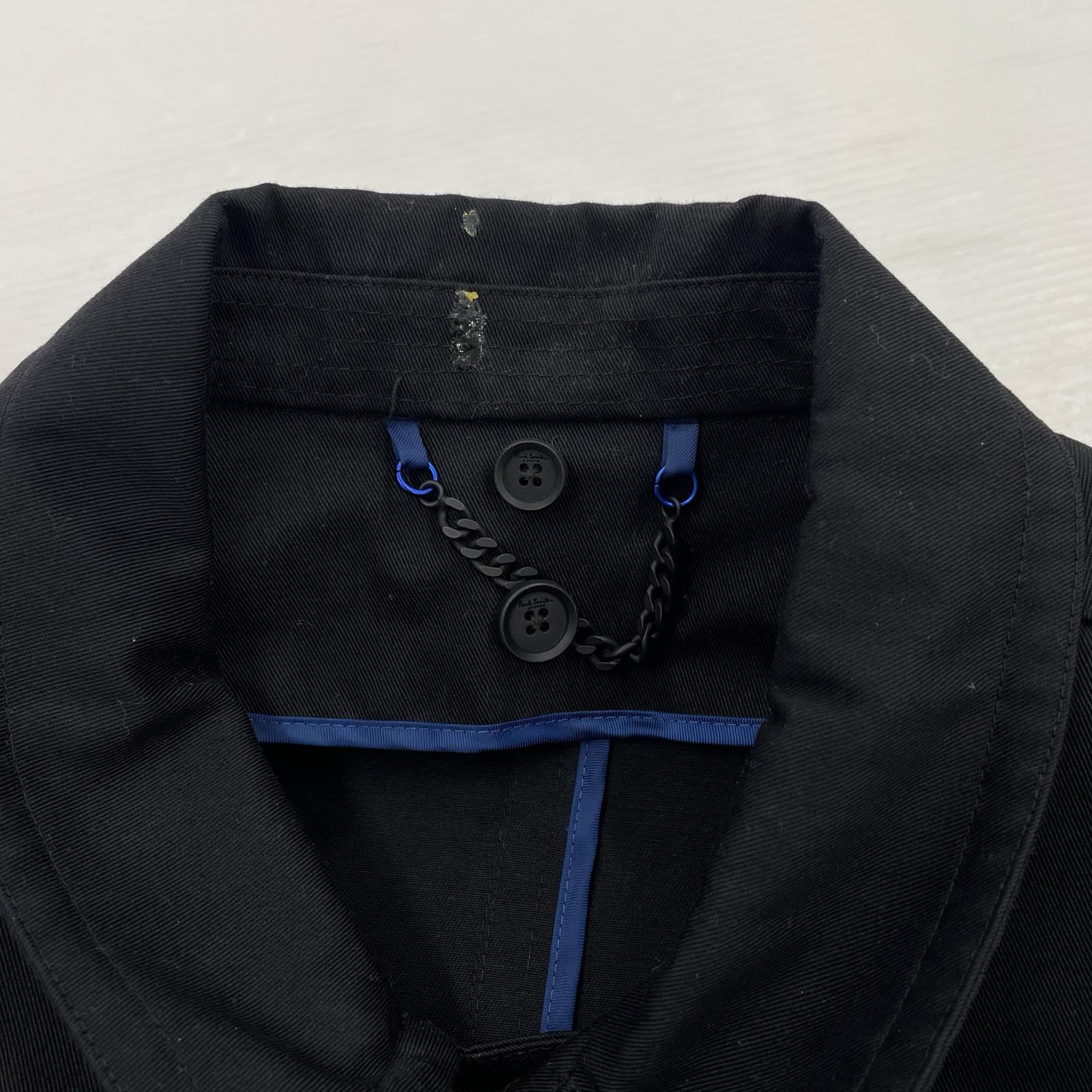 ジャケット チェスターコート BLK L ブラック