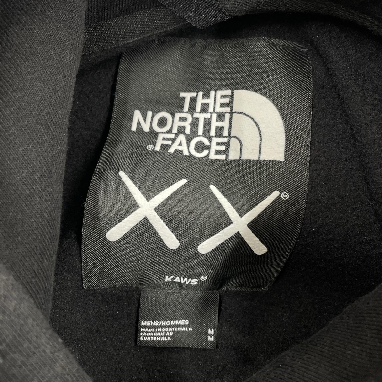 パーカー THE NORTH FACE×KAWS 22FW PULLOVER HOODIE A7WLI 黒 (M) M ブラック