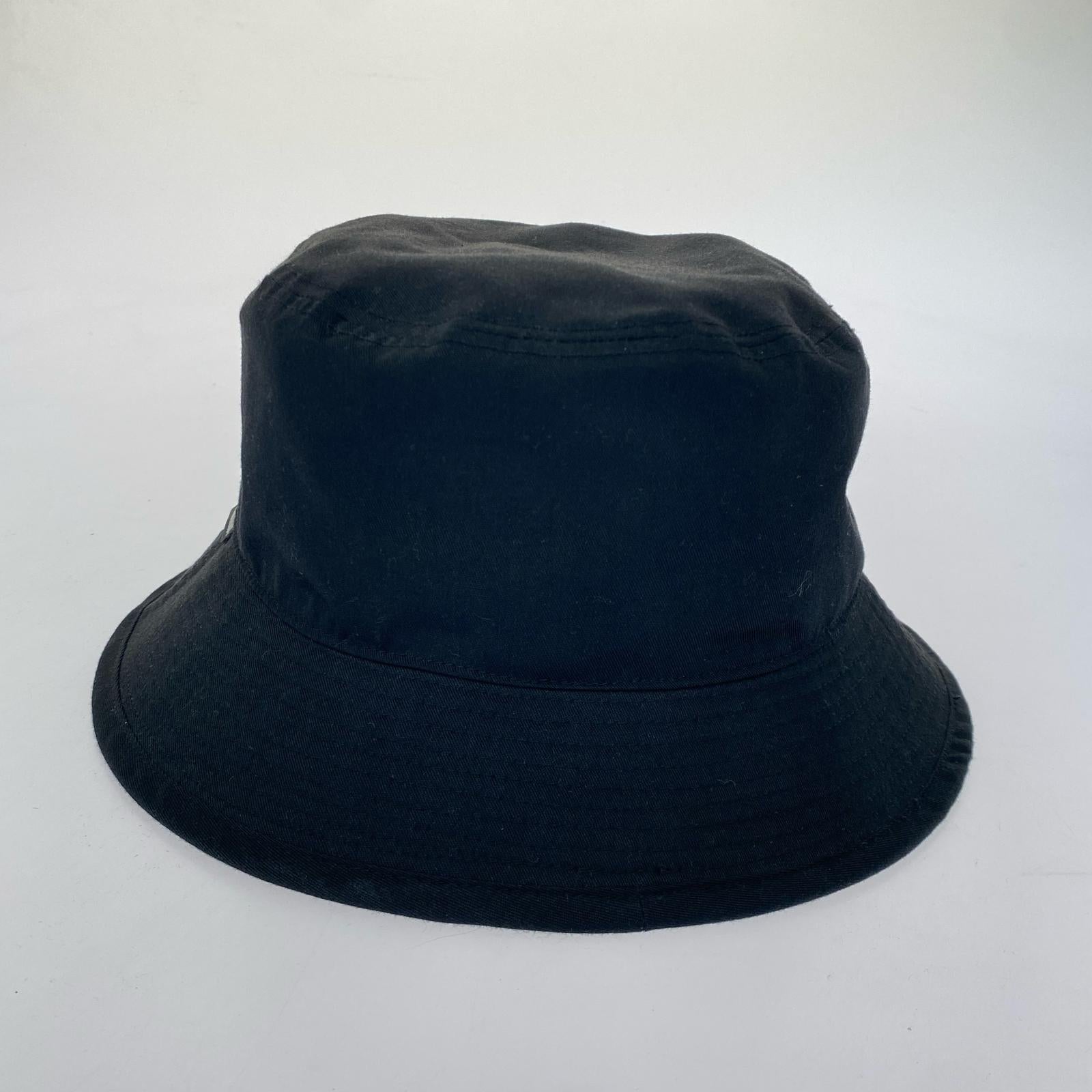 ハット BUCKET/EC-HAT/4/221YGNH-HT03 L ブラック