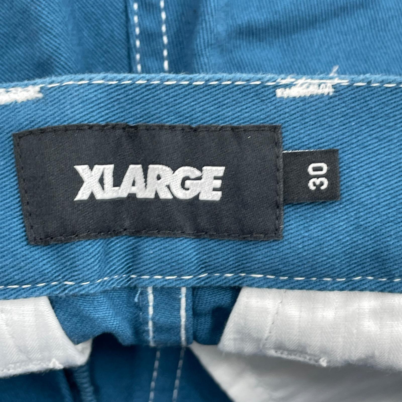 パンツ XLARGE ステッチベイカーパンツ30 ブルー