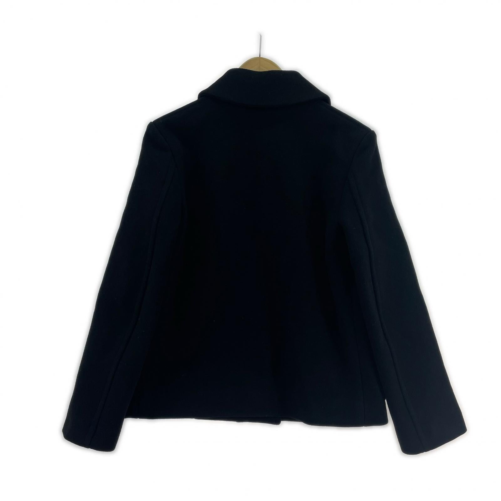 ジャケット フェルテッドウール ショートコート (1) 黒 1 ブラック