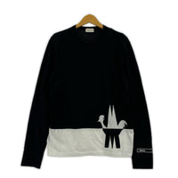 長袖Tシャツ カットソー F10918D70020 8390T M ブラック