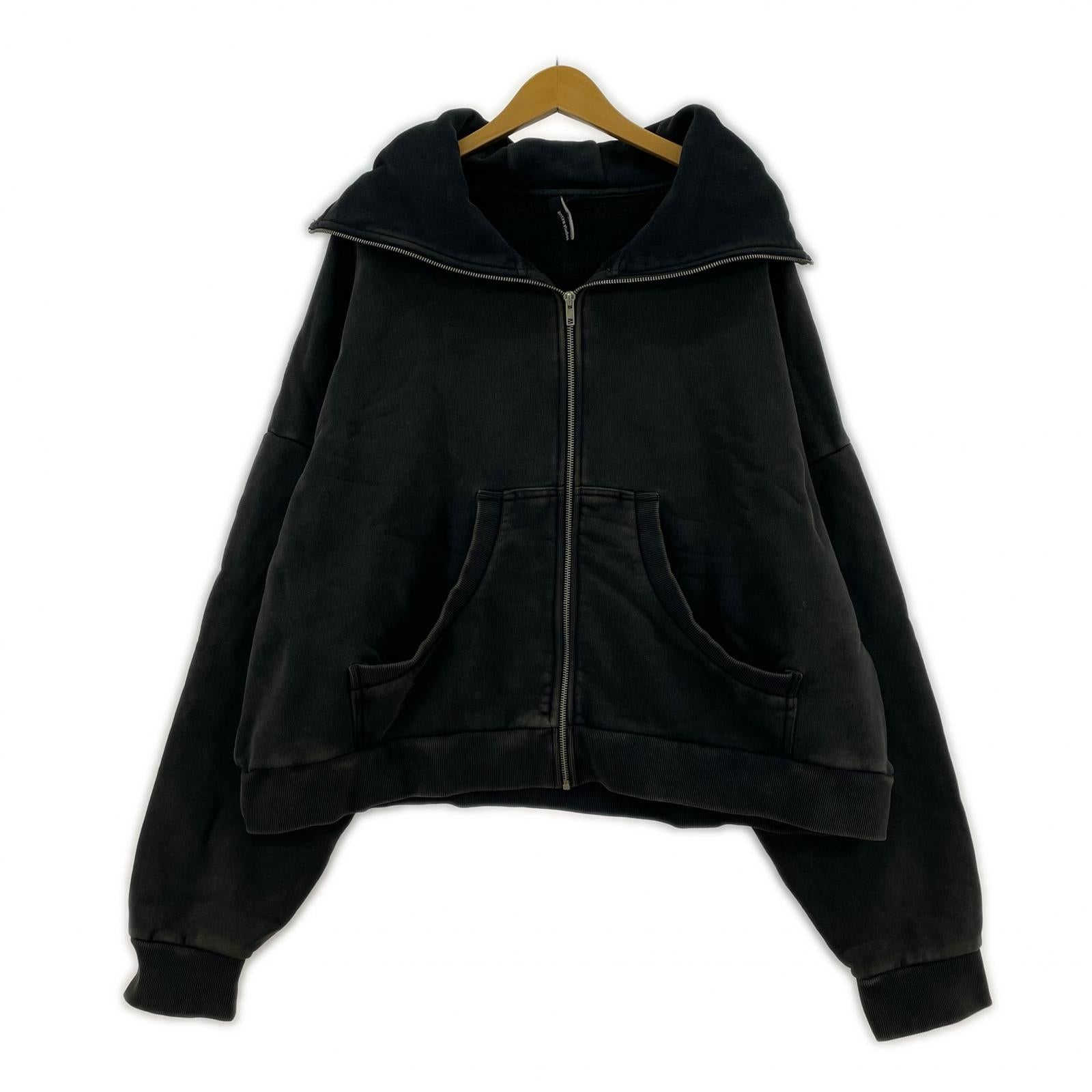 パーカー entire studios ES2106 (L) L ブラック